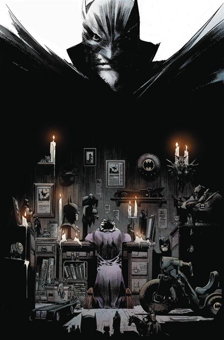 Batman overlooking Joker